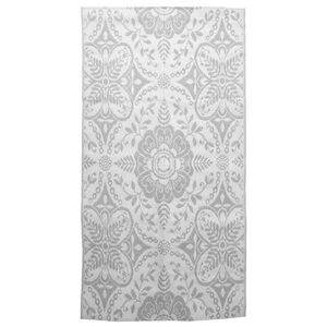 vidaXL Outdoor-Teppich ARAKIL Hellgrau 160x230 cm PP