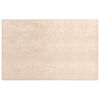 vidaXL Teppichl&auml;ufer MARSA Creme 150 x 230 cm Polyester und PVC