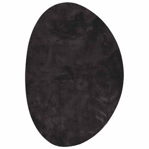 vidaXL Bereichsteppiche HUARTE Schwarz 120 x 170 cm Polyester