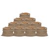 vidaXL Jutes&auml;cke 10 St&uuml;ck 100 x 110 cm 100 % Jute 340 g/m&sup2;