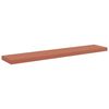 vidaXL Wandregal 4 pcs Rot 120 x 23,5 x 4 cm Holzwerkstoff