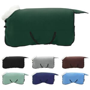 vidaXL Pferdedecke Dunkelgr&uuml;n 165 cm Polarfleece