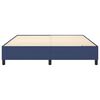 vidaXL Boxspringbettgestell Blau 160x200 cm Stoff