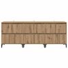 vidaXL Sideboards 3 pcs Artisan-Eiche 60 x 35 x 70 cm Holzwerkstoff