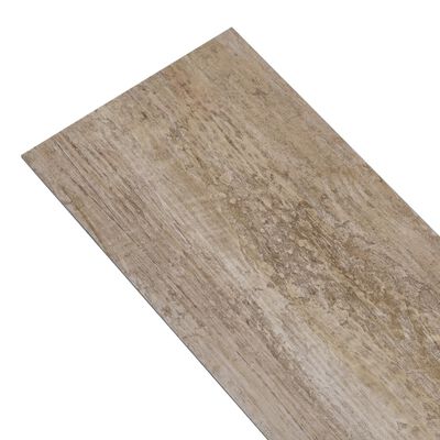 vidaXL PVC-Laminat-Dielen 5,02 m² 2 mm Selbstklebend Holz Gewaschen