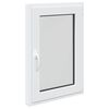 vidaXL Kellerfenster Innenseite Farbe Wei&szlig; RISOR 60 x 80 cm