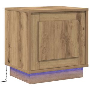 vidaXL Nachttisch Artisan-Eiche 44 x 34,5 x 45 cm Holzwerkstoff