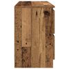 vidaXL TV-Schrank Altholz-Optik 100x35x54 cm Holzwerkstoff