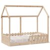 vidaXL Kinderbett Hausbett 80x160 cm Massivholz Kiefer