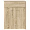 vidaXL Sideboard Sonoma-Eiche 60x30x75 cm Holzwerkstoff
