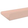 vidaXL Schwebendes Regal 4 pcs Rosa 60 x 8,5 x 2,5 cm Stahl