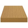vidaXL Wandregal 2 pcs Beige 80 x 23,5 x 4 cm Holzwerkstoff
