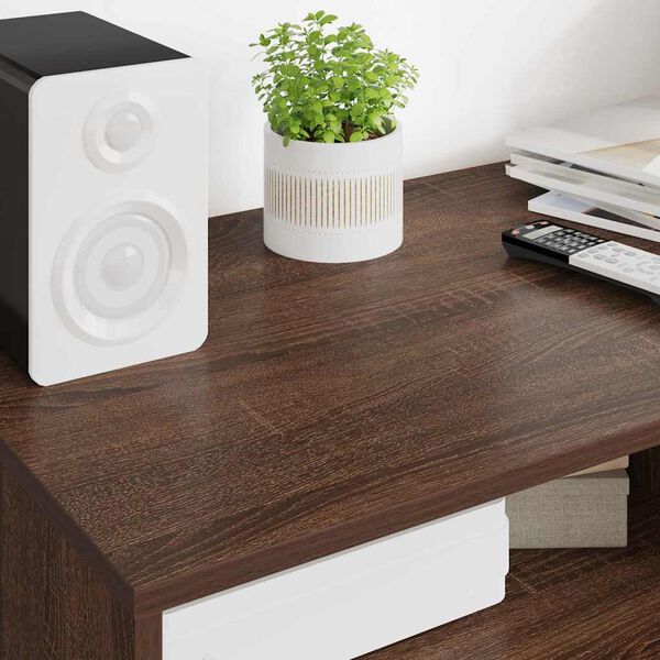 vidaXL TV-Schr&auml;nk Braun Eichen-Optik 100 x 48 x 43 cm Holzwerkstoff