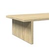 vidaXL Monitorst&auml;nder Sonoma-Eiche 100x27x15 cm Holzwerkstoff