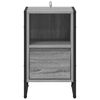 vidaXL Nachttisch Graues Sonoma 39,5 x 30 x 50 cm Holzwerkstoff