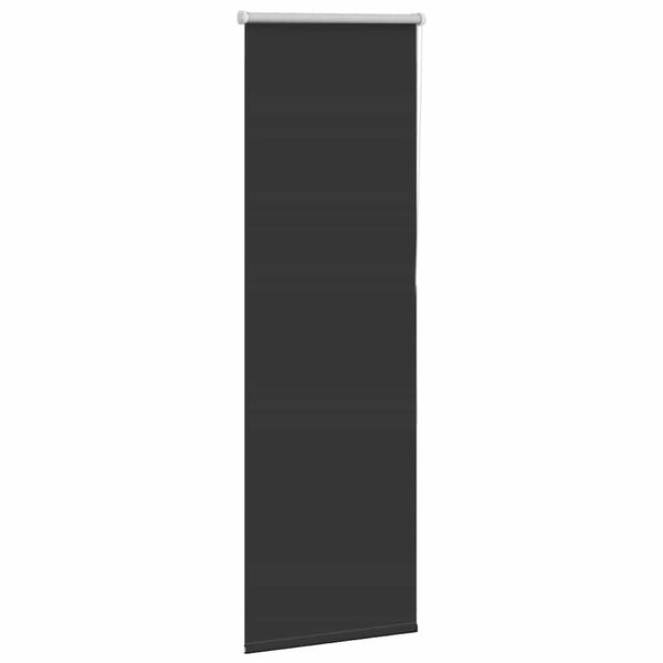 vidaXL Verdunkelungsrollo Schwarz 60x175 cm Stoffbreite 55,7 cm