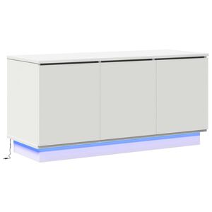 vidaXL TV-Schr&auml;nk 100 x 38 x 49 cm Wei&szlig; Holzwerkstoff