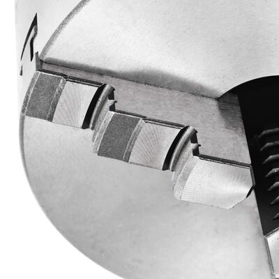 vidaXL 3-Backen-Drehfutter Selbstzentrierend 160 mm Stahl