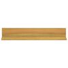 vidaXL Wandregale 2 Stk. 60x10x10 cm Massivholz Teak
