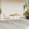 vidaXL Garten Essgruppe 3 pcs Braun Massivholz Akazie