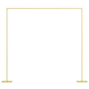 vidaXL Hochzeitsbogen Gold 338 x 35 x 300 cm Stahl