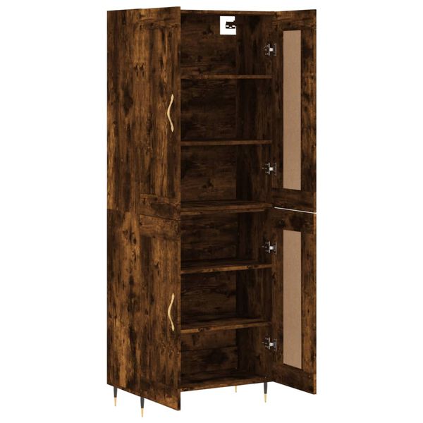 vidaXL Highboard R&auml;uchereiche 69,5x34x180 cm Holzwerkstoff