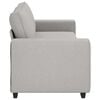 vidaXL 3-Sitzer-Sofa Wolkengrau 220x77x82 cm Stoff