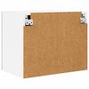 vidaXL H&auml;ngeschrank mit T&uuml;r 2 pcs Betongrau und Wei&szlig; 50 x 31 x 40 cm