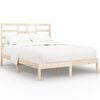vidaXL Massivholzbett ohne Matratze 140x200 cm