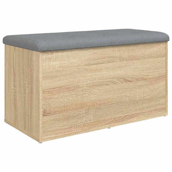 vidaXL Aufbewahrungsbank Sonoma-Eiche 82 x 42 x 45 cm Holzwerkstoff