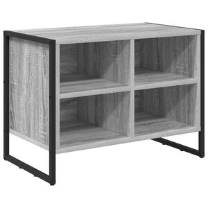 vidaXL Schuhschrank 60 x 35 x 44 cm Holzwerkstoff Graues Sonoma