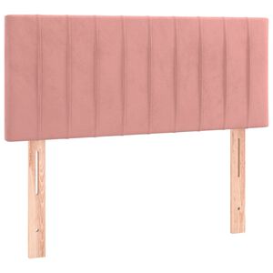 vidaXL Kopfteil Rosa 80x5x78/88 cm Samt