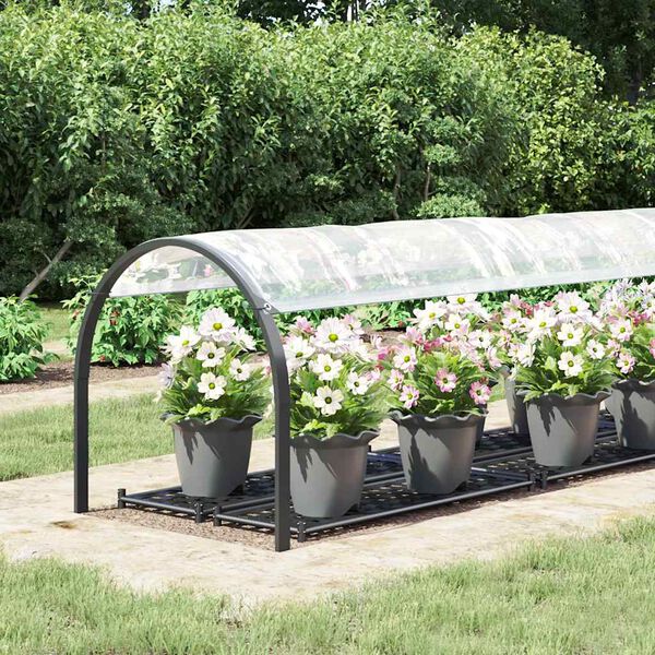 vidaXL Transparente Plane mit &Ouml;sen 1x5 m Polyethylen