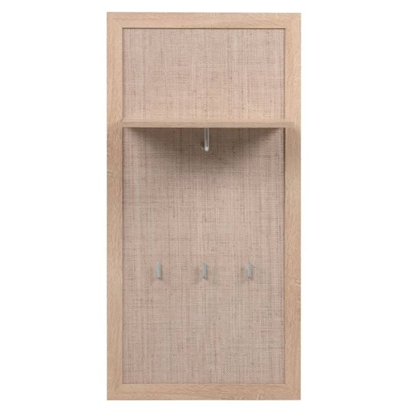 Finori Garderobe Bali 41B Sonoma-Eiche und Raffia-Druck
