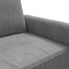 vidaXL 2-Sitzer-Sofa Dunkelgrau 120 cm Samt