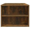 vidaXL Couchtisch Räuchereiche 102x55x42 cm Holzwerkstoff