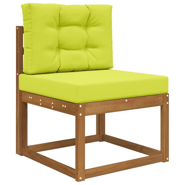 vidaXL Sofakissen f&uuml;r drau&szlig;en 2 pcs Gr&uuml;n Polyester