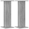 vidaXL Pflanzenst&auml;nder 2 Stk. Grau Sonoma 30x30x80 cm Holzwerkstoff