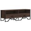 vidaXL TV-Schrank Braun Eichen-Optik 122x34x41 cm Holzwerkstoff