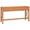 vidaXL Schreibtisch mit Schubladen 120x40x75 cm Massivholz Teak