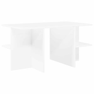 vidaXL Couchtisch Wei&szlig; 87 x 50 x 45 cm Holzwerkstoff