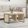 vidaXL Couchtisch Sonoma 80 x 50 x 40 cm Holzwerkstoff