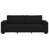 vidaXL 3-Sitzer-Sofa Schwarz 180 cm Stoff