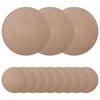 vidaXL Jute-Untersetzer 12 pcs Natur &Oslash; 30 cm 100% Tossa-Jute