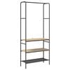 vidaXL Kleiderst&auml;nder Sonoma-Eiche 77 x 30 x 171 cm Holzwerkstoff