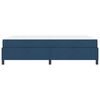 vidaXL Boxspringbett mit Matratze Blau 140 x 190 cm Stoff