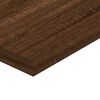 vidaXL Wandregale 4 Stk. Braun Eichen-Optik 40x10x1,5 cm Holzwerkstoff