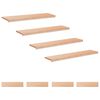 vidaXL Treppenstufen 8 stk. 120 x 25 x 2 cm Natur Massivholz Buche