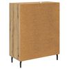 vidaXL Sideboard Artisan-Eiche 69,5 x 34 x 90 cm Verbundholz und Eisen