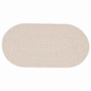 vidaXL Teppich ZIZUR Creme 150 x 80 cm Polypropylen